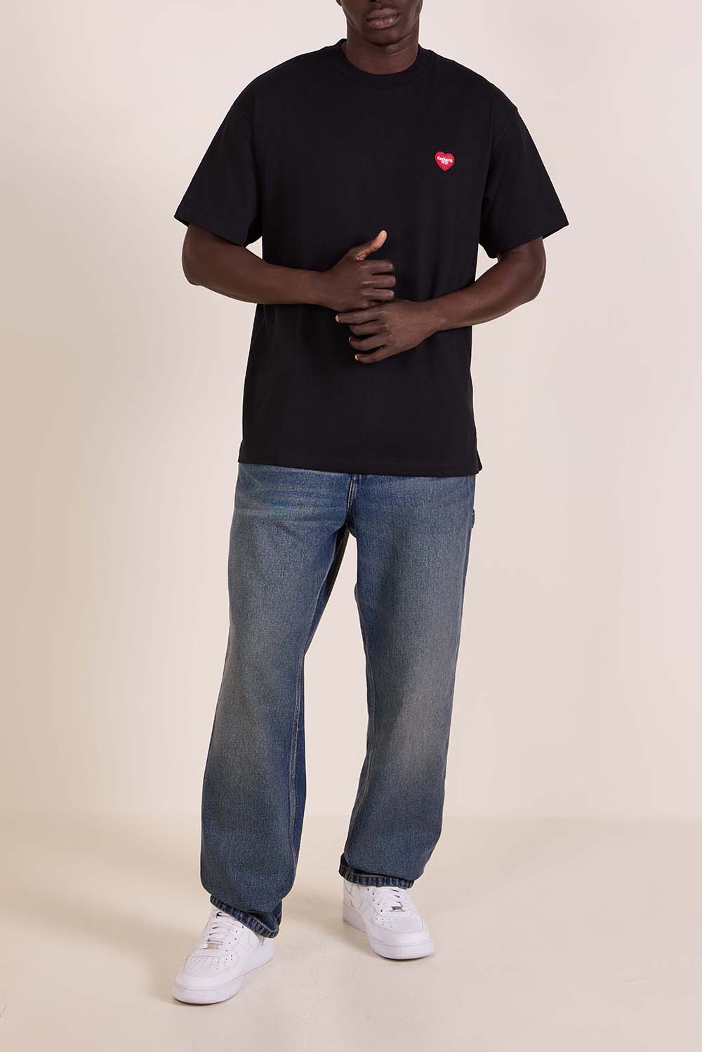 חולצת טי בגזרה משוחררת